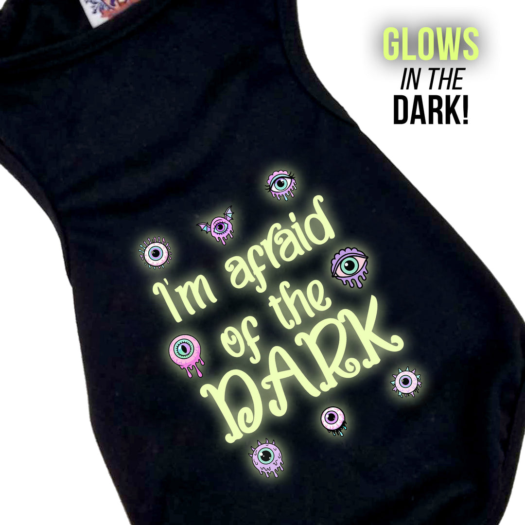 Halloween Dog Shirt | I'm Afraid Of The Dark
