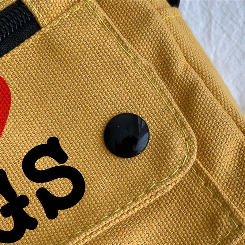 I Love Dogs Marigold Crossbody Bag