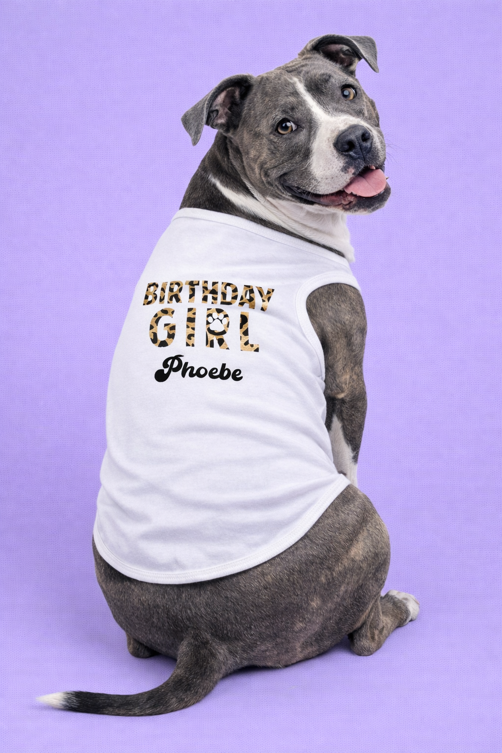 Personalized Birthday Girl Outfit | The Purple Cheetah