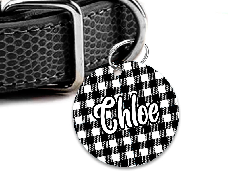 Pet ID Tag | The Buffalo Plaid