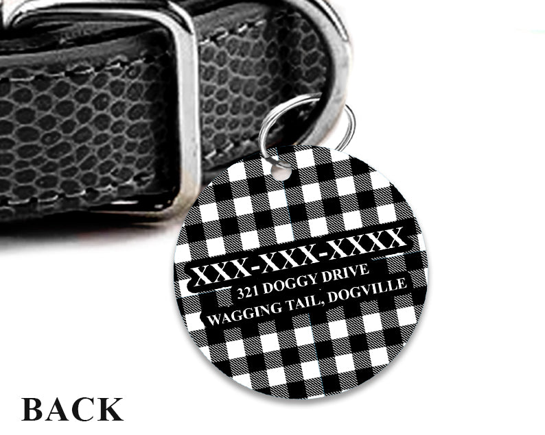 Pet ID Tag | The Buffalo Plaid