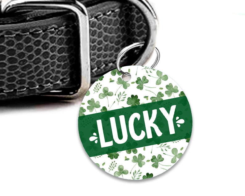 Pet ID Tag | The Lucky Clover
