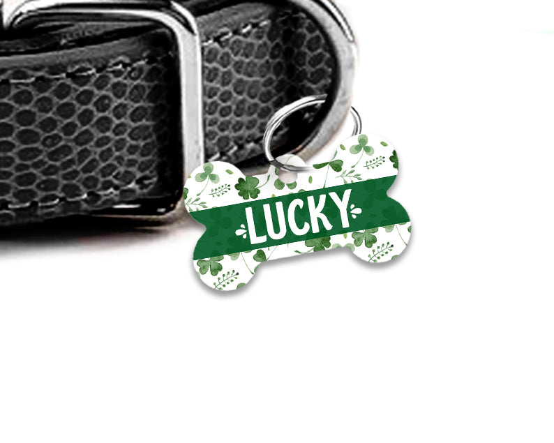 Pet ID Tag | The Lucky Clover