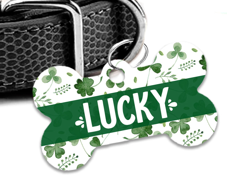 Pet ID Tag | The Lucky Clover