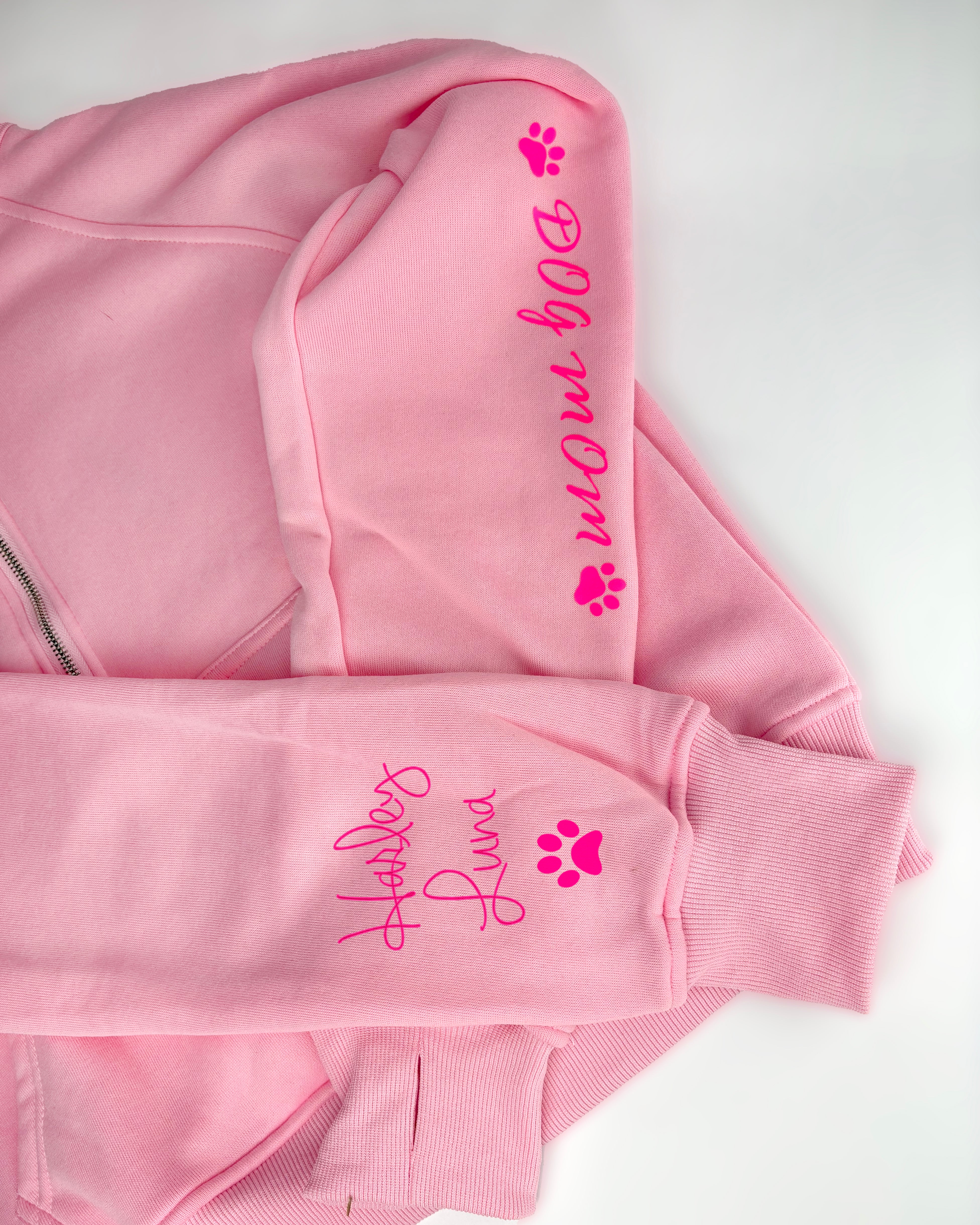 Plush Quarter Zip Dog Mom Pullover