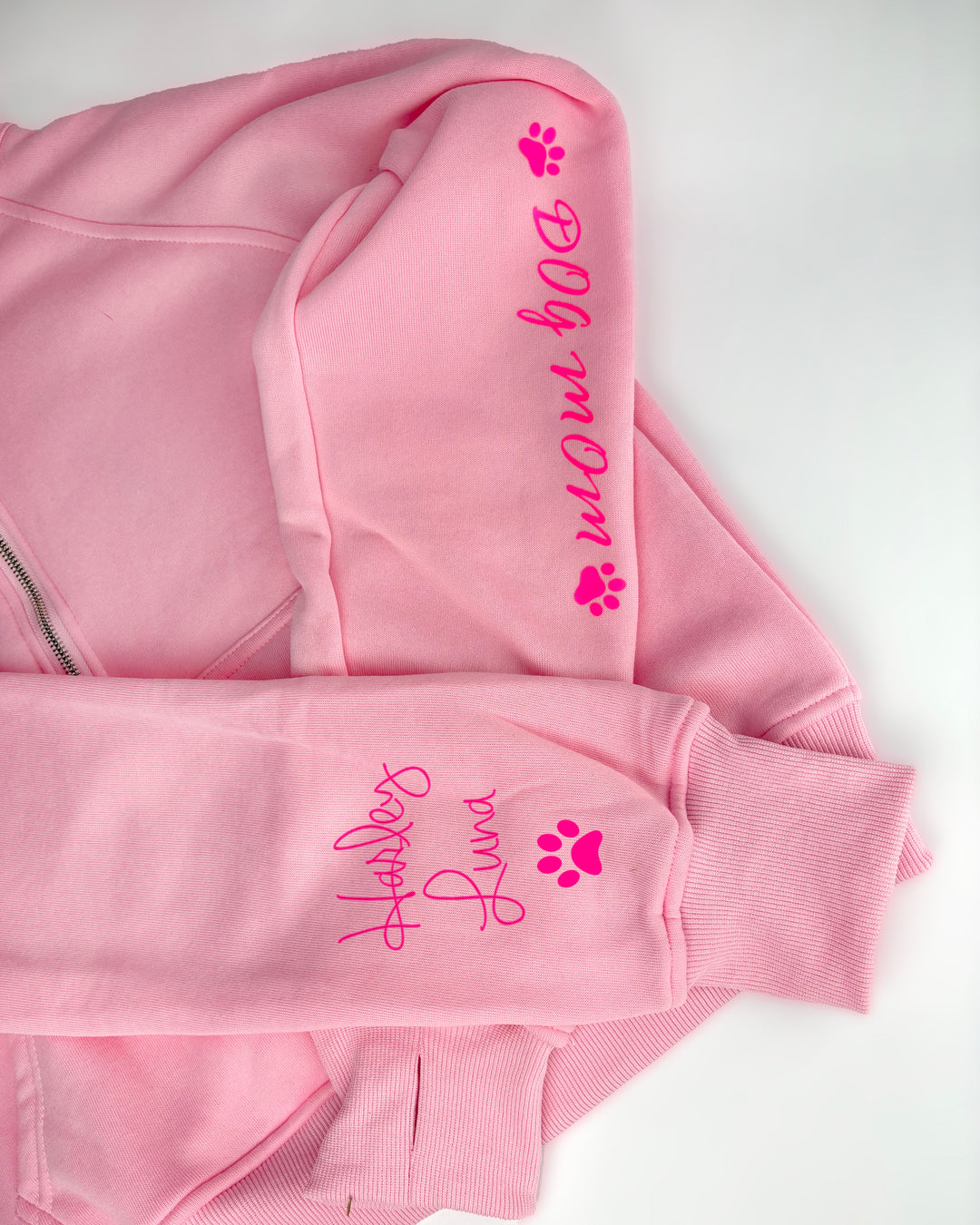 Plush Quarter Zip Dog Mom Pullover