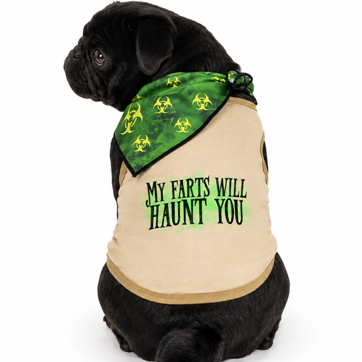 My Farts Will Haunt You Halloween Dog Costume