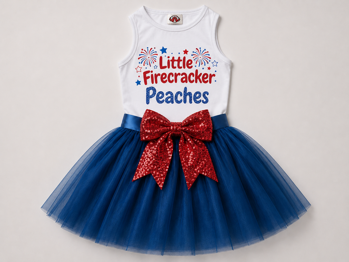 Personalized Little Firecracker Pet Outfit