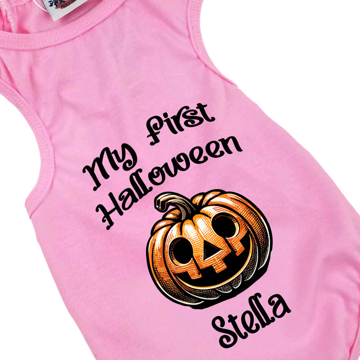 Halloween Dog Bandana Costume | Personalized My First Halloween