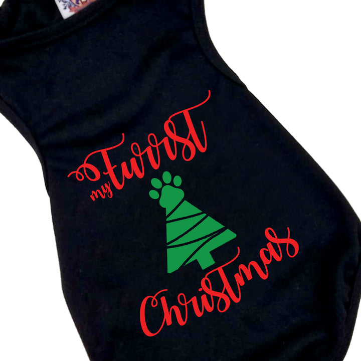 Holiday Dog Shirt | My Furrst Christmas