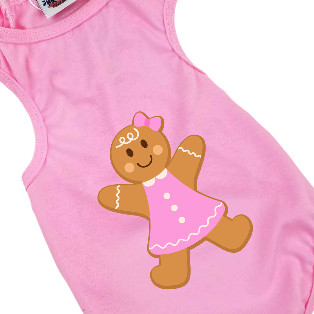 Holiday Dog Shirt | Gingerbread Girl