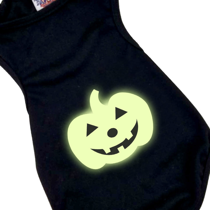 Halloween Dog Shirt | Glow In The Dark Pumpkin