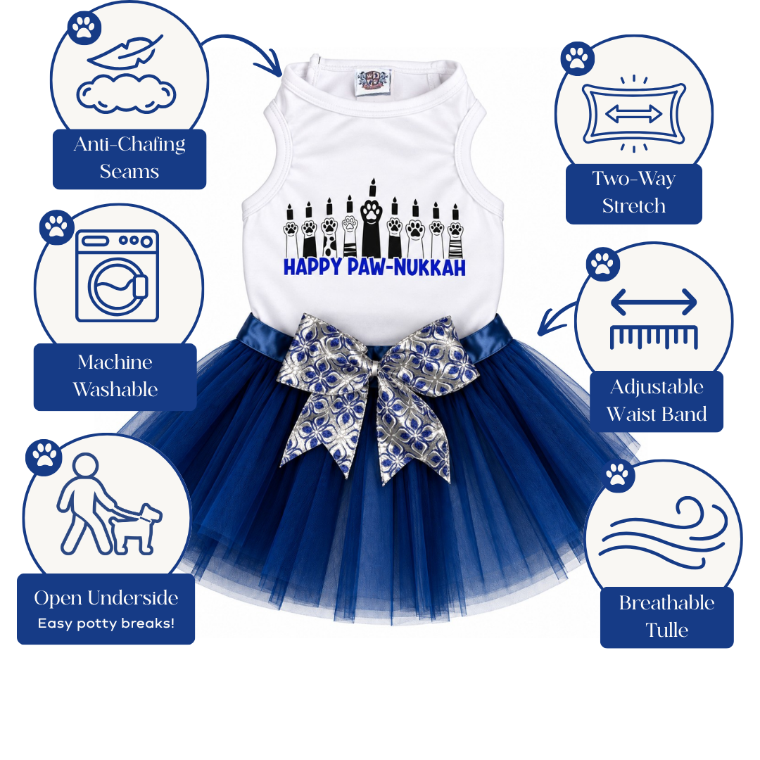 Happy Paw-Nukkah Pet Outfit