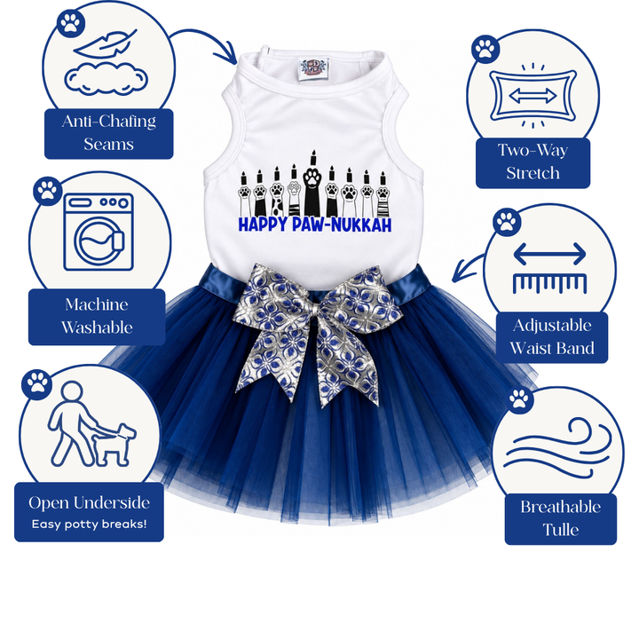 Happy Paw-Nukkah Pet Outfit