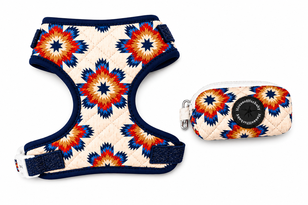 Canyon Trail Quilted Pet Harness | Adjustable Pet Harness