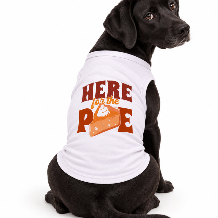 Holiday Dog Shirt | Here For The Pie