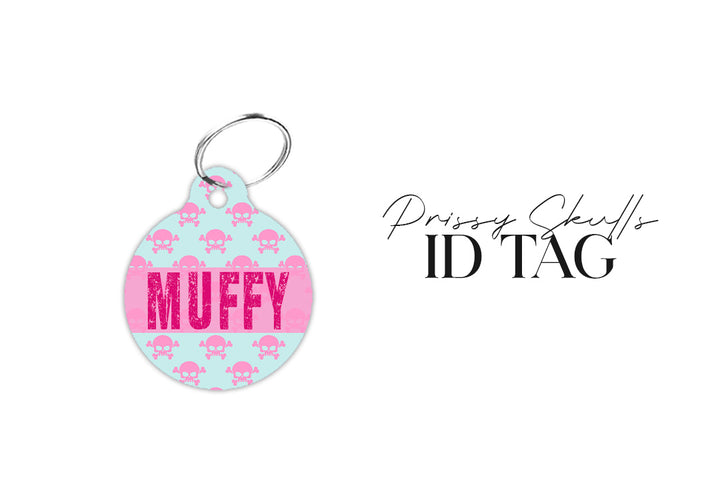 5 Piece Pink Skulls Puppy Bundle