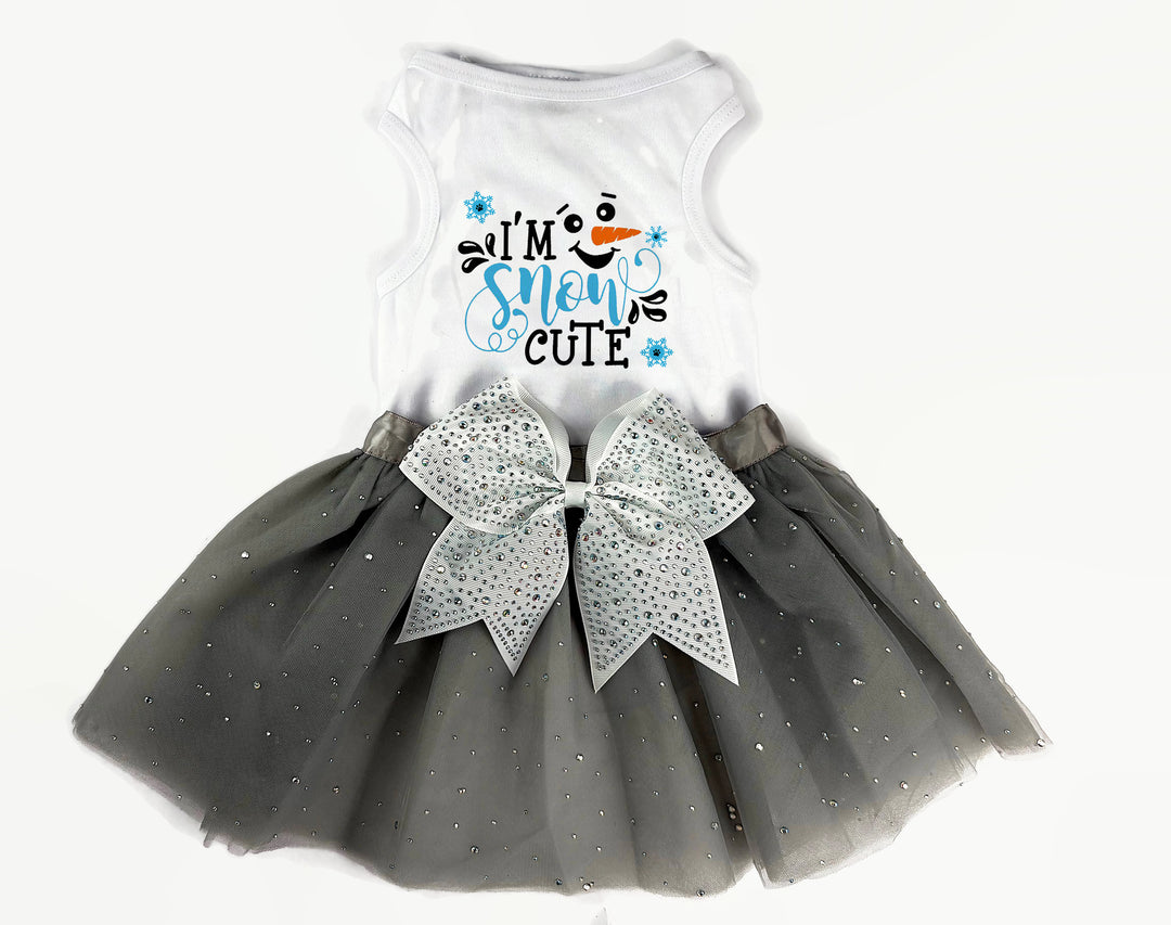I'm Snow Cute Pet Outfit