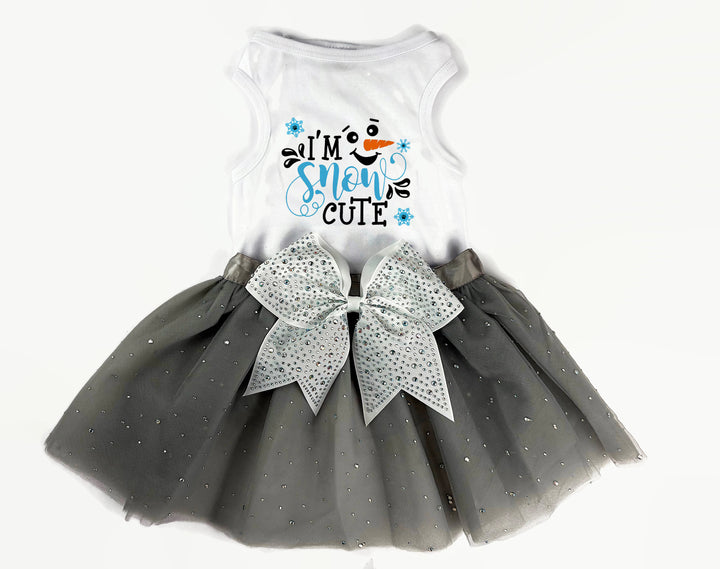 I'm Snow Cute Pet Outfit