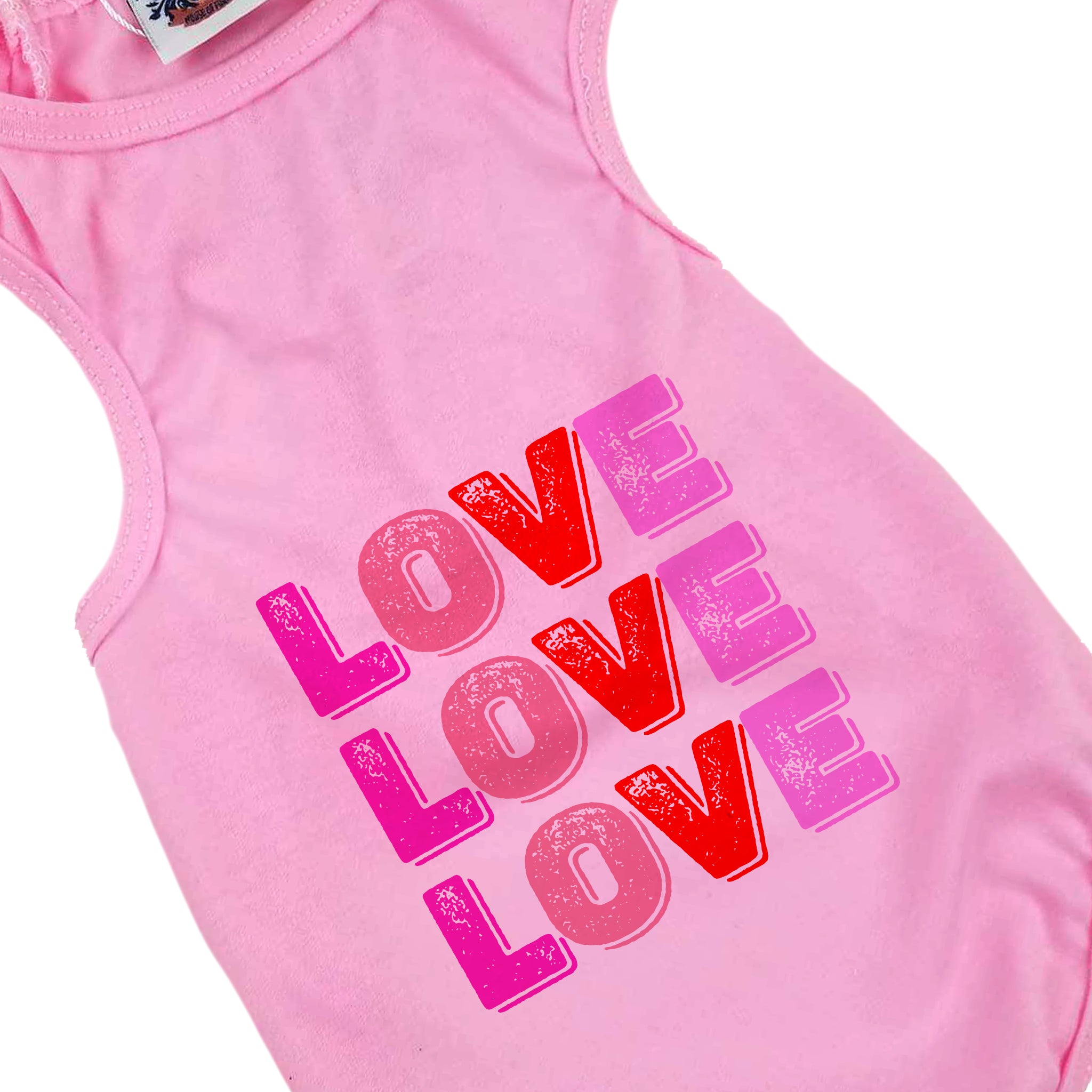 Love Love Love Vintage Valentine Tee