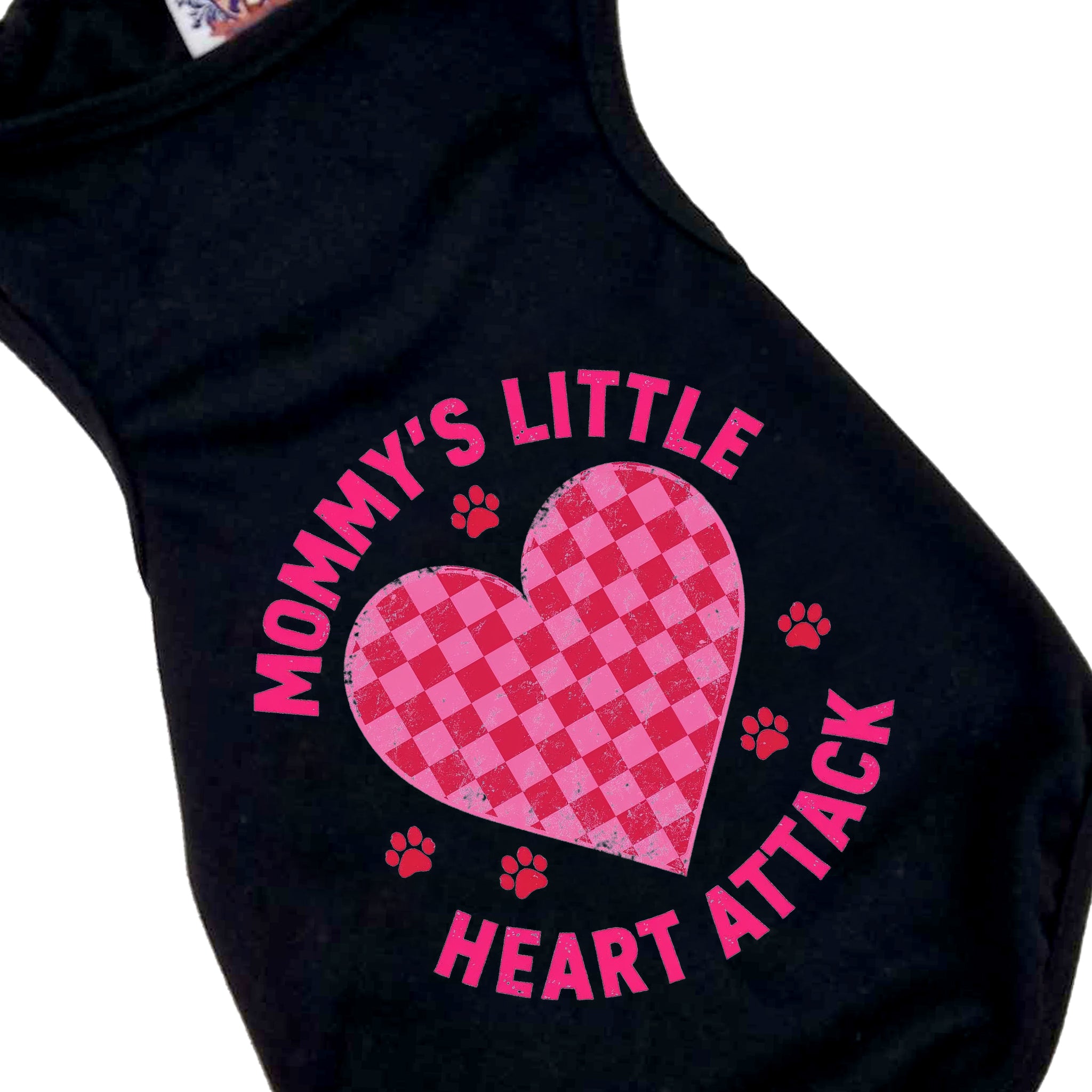 Dog Shirt | Mommy's Little Heart Attack