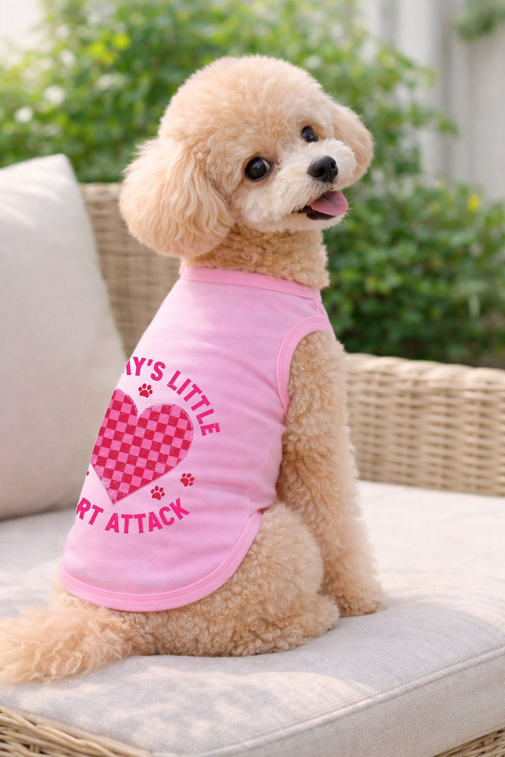 Dog Shirt | Mommy's Little Heart Attack