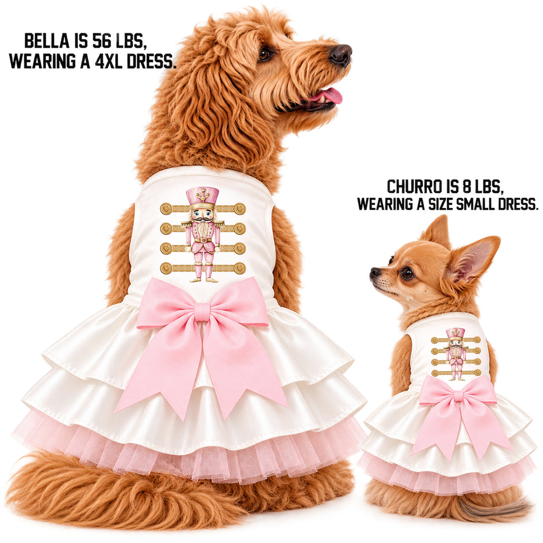 Holiday Dog Dress | The Nutcracker Princess in Pink