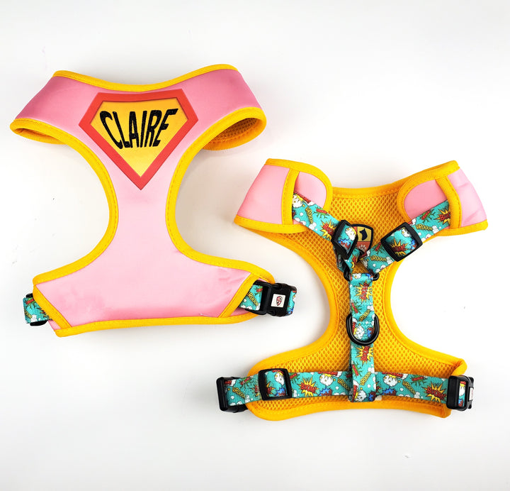 Pink Superhero Harness