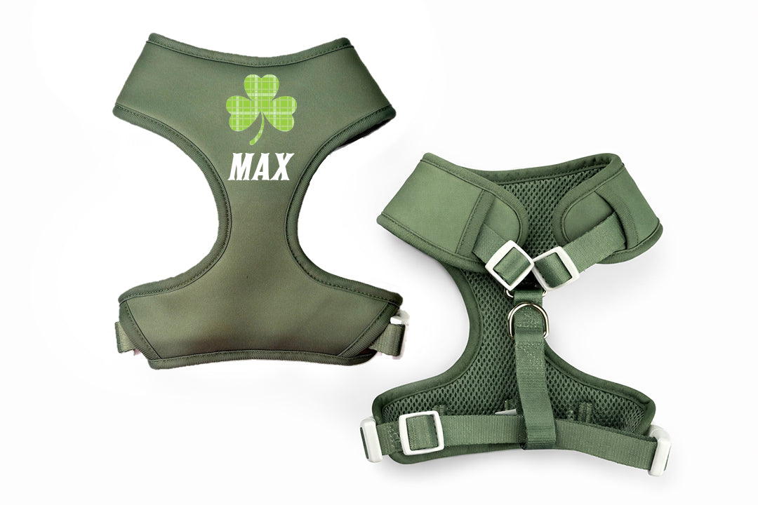 Plaid Clover Harness