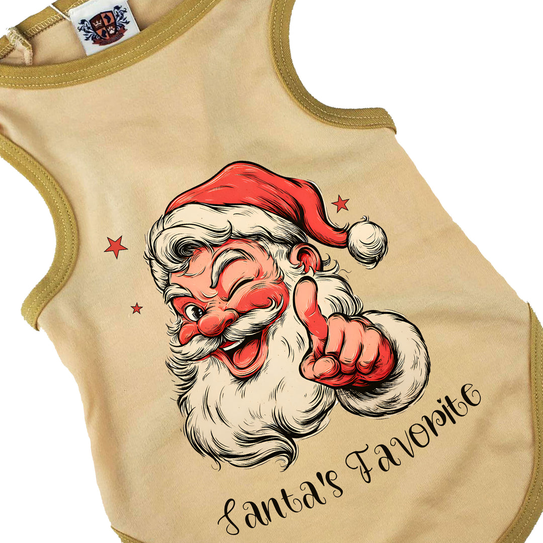 Holiday Dog Shirt | Santa's Favorite