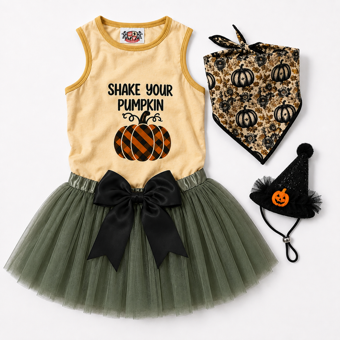 Shake Your Pumpkin Dog Costume