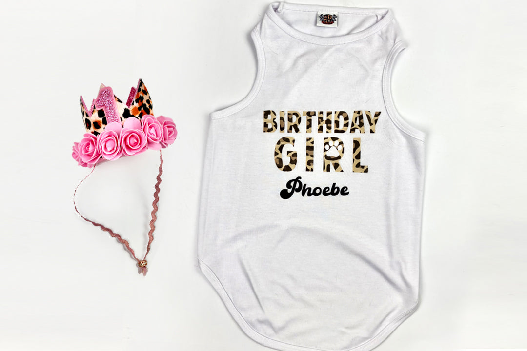 Personalized Birthday Girl Outfit | The Pink Cheetah