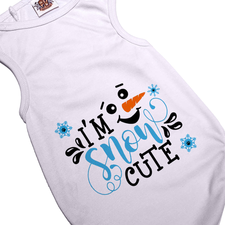 I'm Snow Cute Pet Outfit
