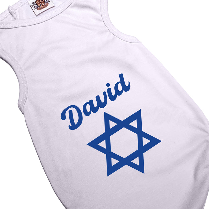 Holiday Dog Shirt | Hanukkah Star of David