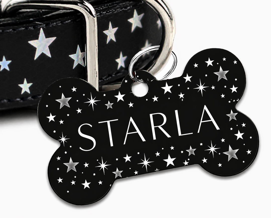 Star Bright Personalized Collar