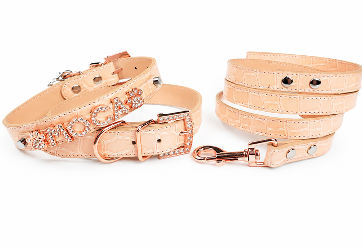 Sunset Rosé Personalized Pet Collar