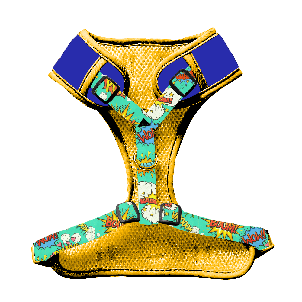 Blue Superhero Harness