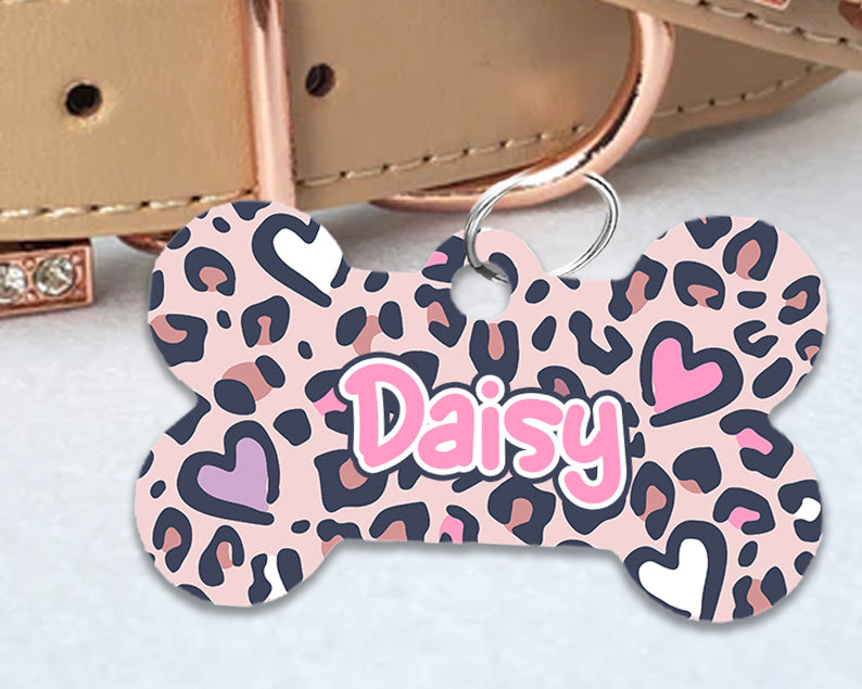 Pet ID Tag | The Leopard Heart