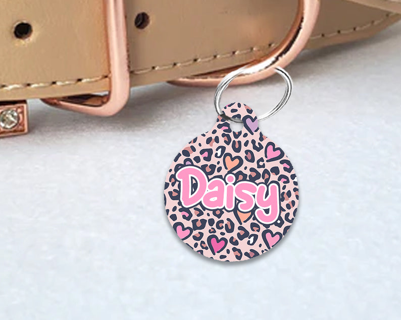 Pet ID Tag | The Leopard Heart