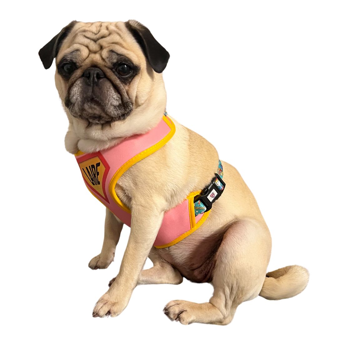 Pink Superhero Harness
