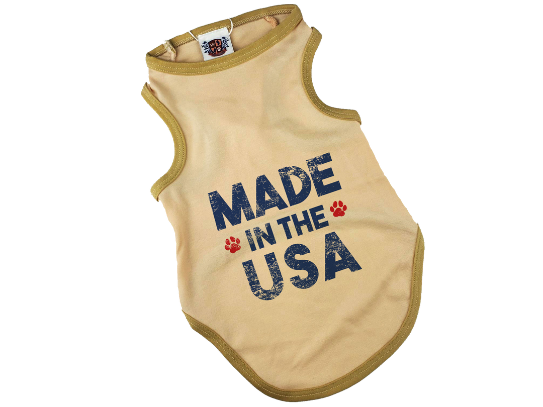 Made In The USA Dog Tee