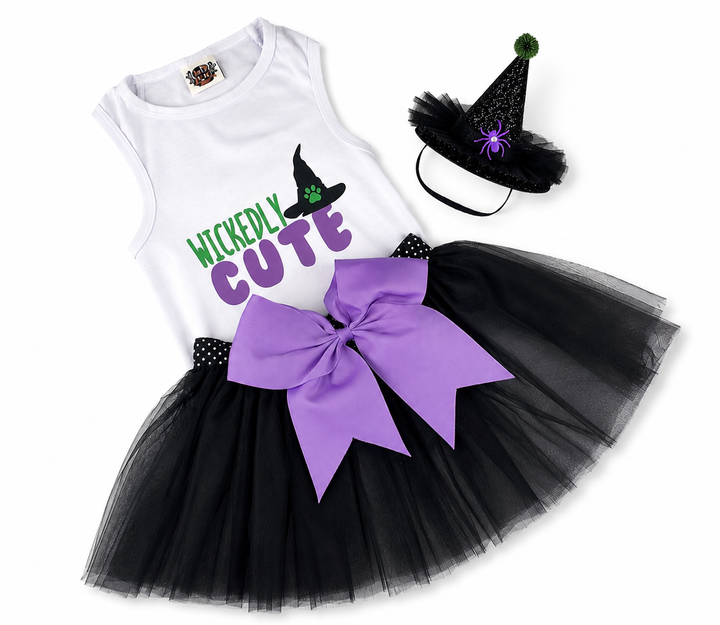 Halloween Dog Shirt | Wickedly Cute Witch Dog Costume