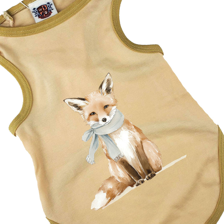 Holiday Dog Shirt | Personalized Winter Fox