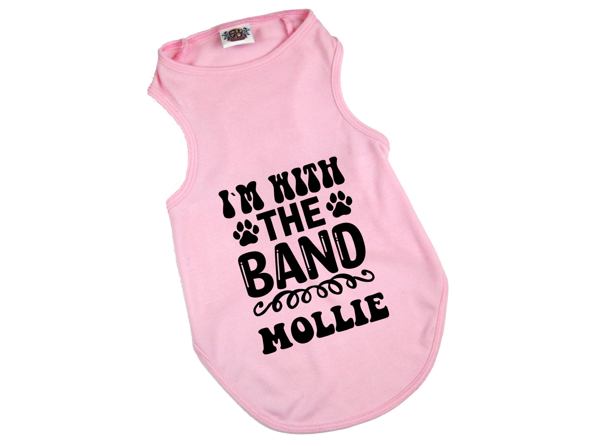 I'm With The Band Personalized Tee | 2 Color Choices