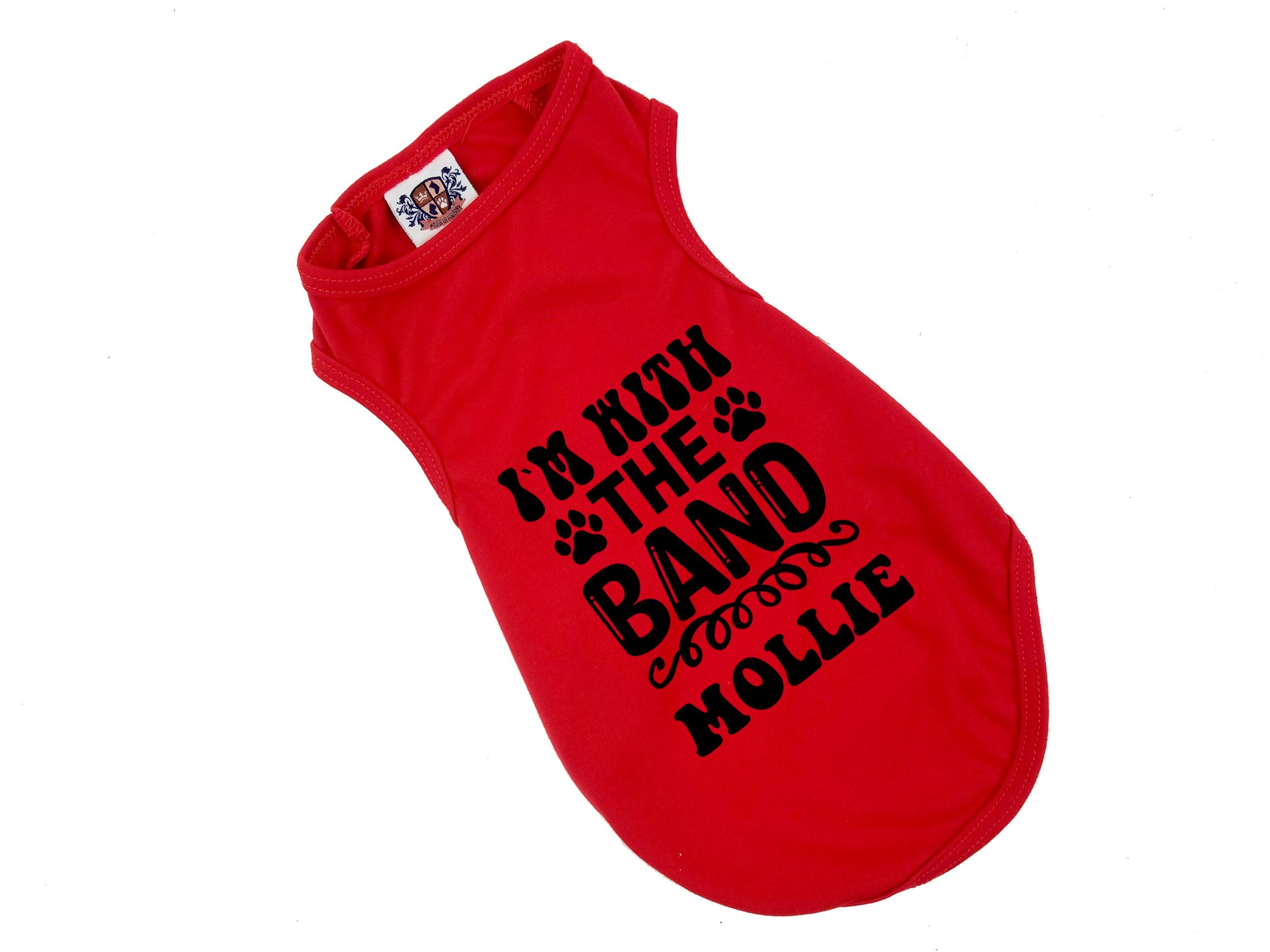 I'm With The Band Personalized Tee | 2 Color Choices