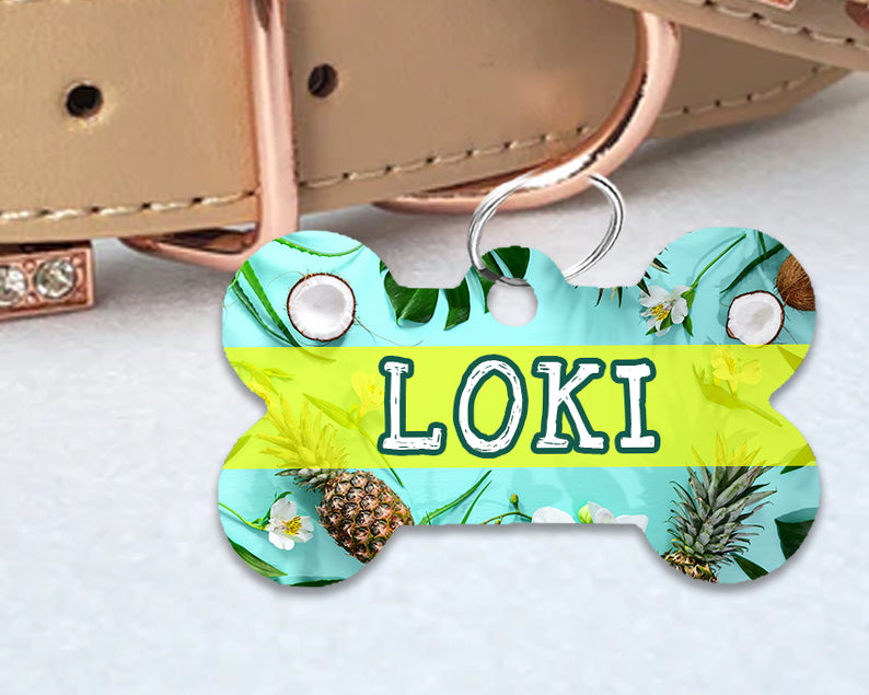 Pet ID Tag | Blue Coconut