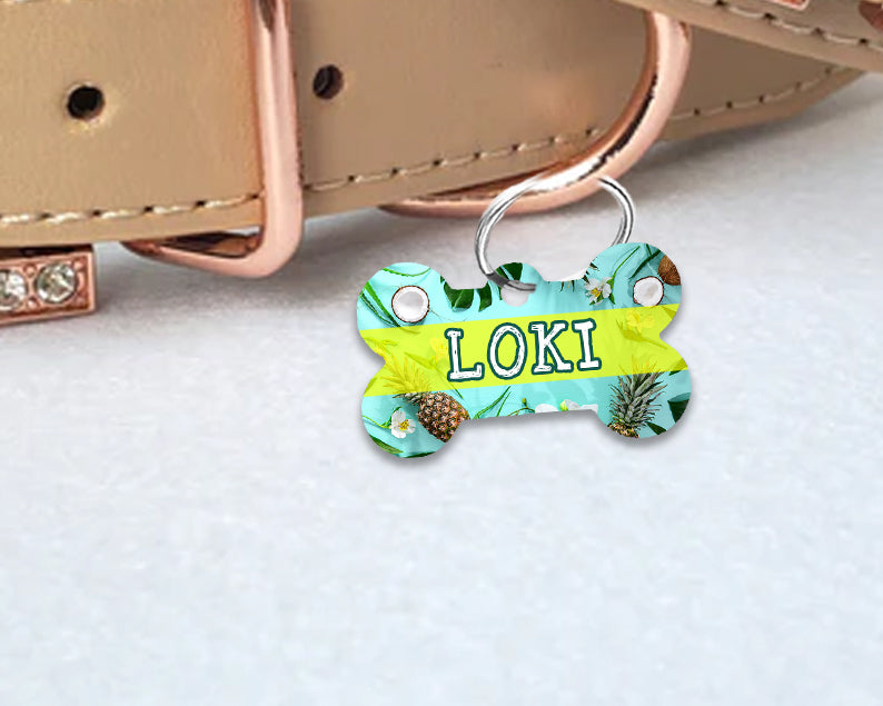Pet ID Tag | Blue Coconut