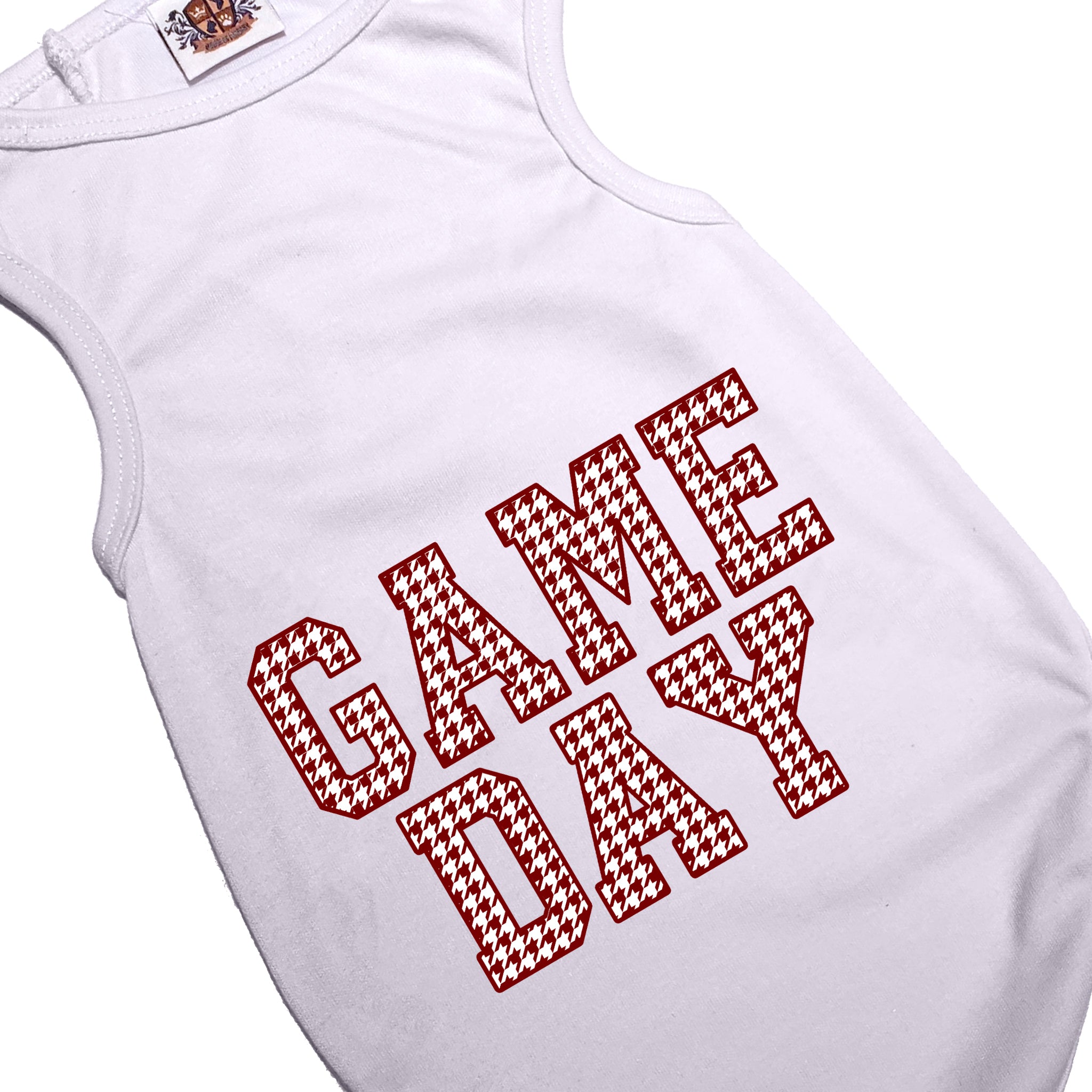 Dog Shirt | Houndstooth Game Day