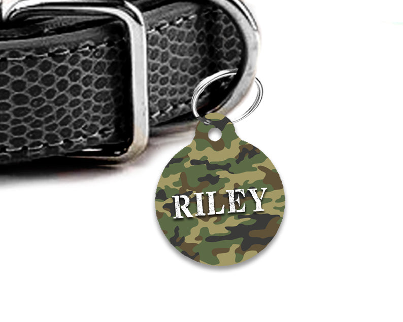 Pet ID Tag | Classic Camo
