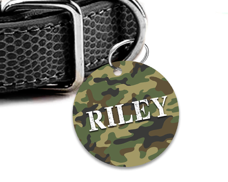 Pet ID Tag | Classic Camo